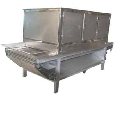 Верижна машина за белене на чесън и лук