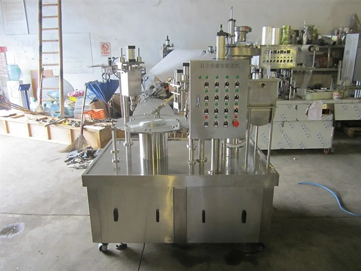 Juice Doypack Sechet Filling And Capping Machine
