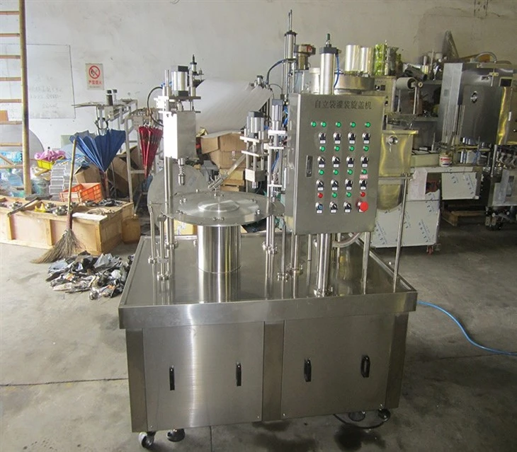 Juice Doypack Sechet Filling And Capping Machine
