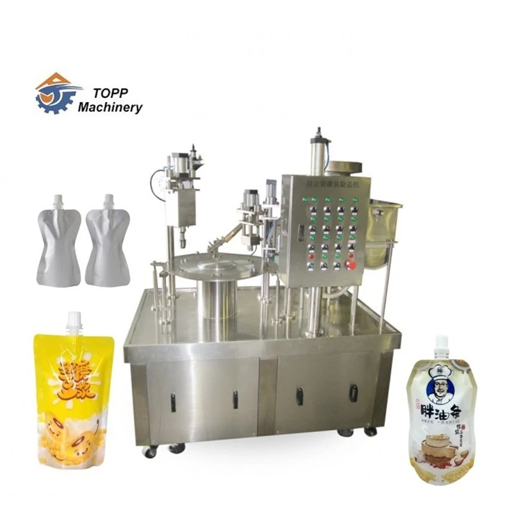 Машина за пълнене и затваряне на Juice Doypack Sechet