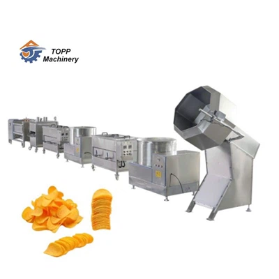 Линия за производство на малък картофен чипс